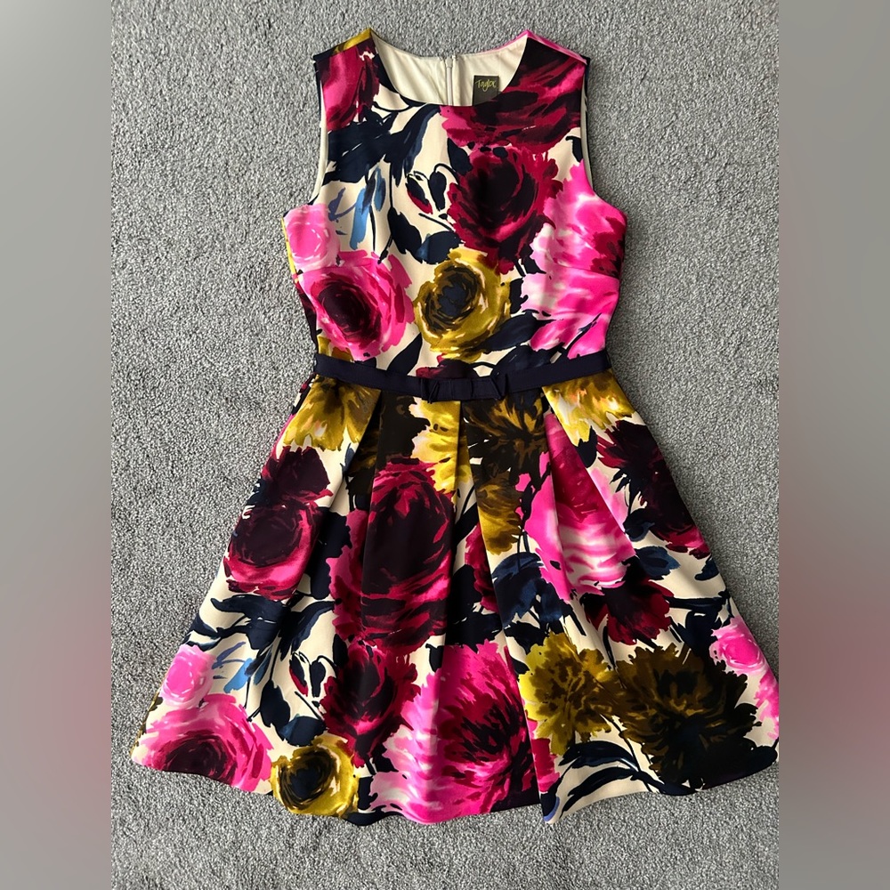 Floral Sleeveless Dress